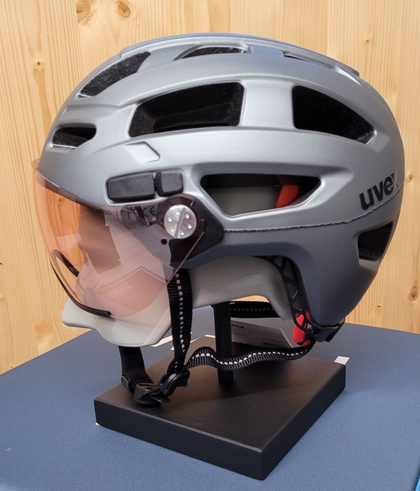 UVEX Helm finale visor V strato stell mat Gr. 52-57 cm