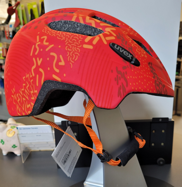 UVEX Radhelm Uvex finale junior cc red orange mat 51-55