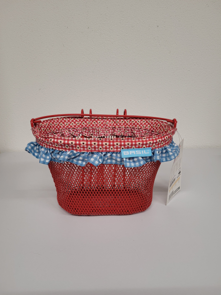 Basil Jasmin Farm-Korb, rot für Kindervelo 12-20"